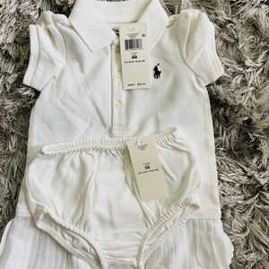 Polo Ralph Lauren tennis dress 9M white